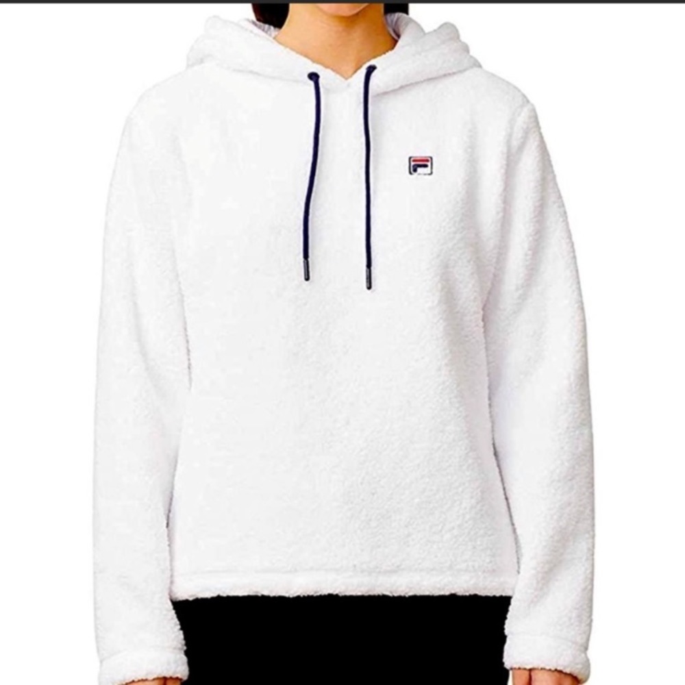🆕 Fila Women’s White Sherpa Hoodie